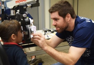 Essilor Vision Foundation vision exam