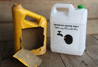 Bogo Bottle educates family on safe drinking water storage