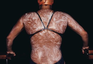 Bergman At Start Of Catalina Channel Solo Swim