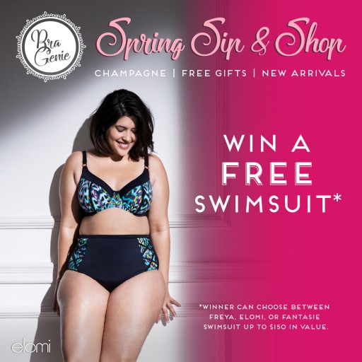 Springtime Welcomes Bra Genie Sip & Shop