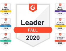 Invoiced G2 Award Badges