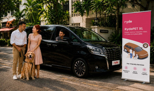 Ryde Introduces RydePET XL and Enhanced Pet Travel Categories