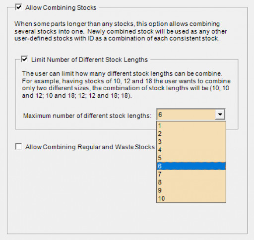 Enhanced Linear Stock Combination Feature Unveiled in Optimalon Software's 1DCutX Version 8.4 for Excel