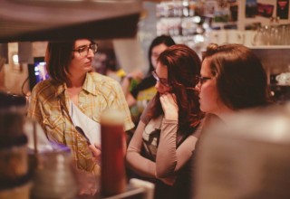 Parrish, Weiss shooting The View From Tall