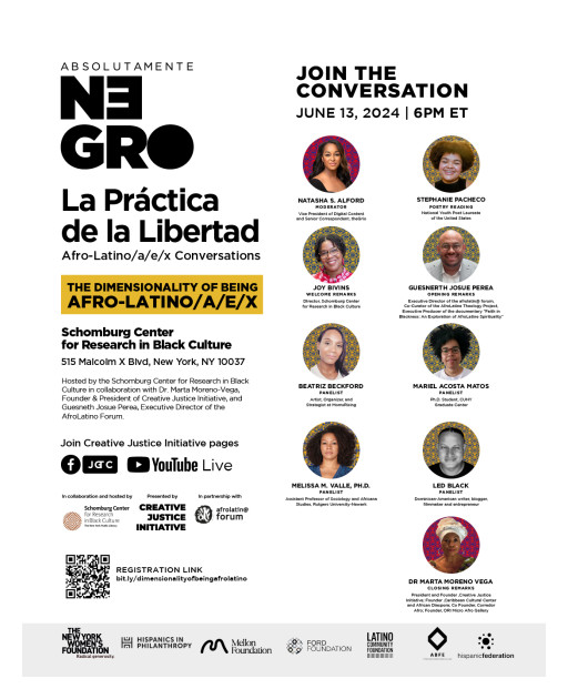 The Dimensionality of Being Afro-Latino/a/x: A Conversation on the Multilayered Latinx Experience