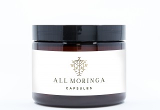 Organic Moringa Oleifera Leaves Powder in veggie Capsules