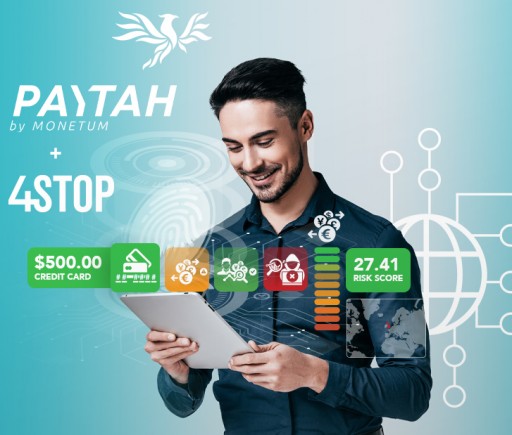 4Stop's Anti-Fraud Transactional Monitoring Technology Now Integrated and Live With Paytah by Monetum