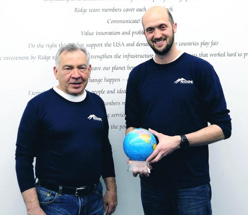 Ridge Corporation Gives Bret Moss the First 'World-Class Innovation' Award