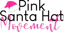 Pink Santa Hat 5k Logo