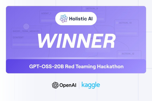 Holistic AI Named Top 10 Winner in OpenAI's GPT-OSS-20B Red Teaming Hackathon