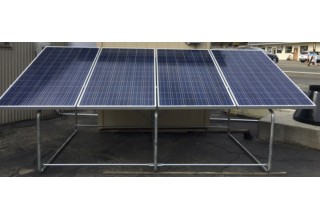 Collapsible Array with 1500W of Modules