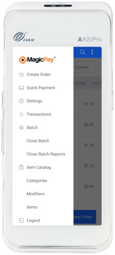 MagicPay POS v1.18 on Pax A920Pro Device