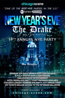 New Year's Eve Party 2018 at the Drake Hotel Chicago 