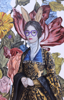 'Purple Bunny' by Carlos Gamez de Francisco