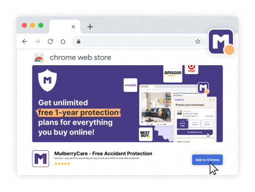 Mulberry Launches Rewards Program Allowing Consumers to Earn Cash for Shopping Online, Protecting Products, and More