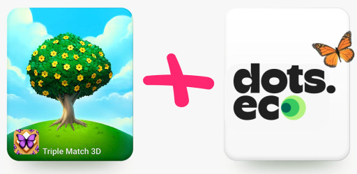 Dots.eco and Ilyon Launch Earth Week Tree Planting Initiative in Triple Match 3D