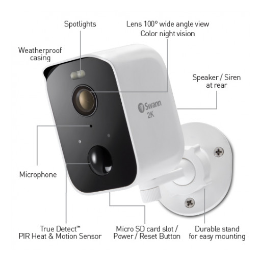 Swann Releases Upgraded CoreCam Pro™ Wireless Spotlight Security Camera