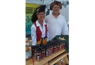 Sampling Pirate Jonny's Products