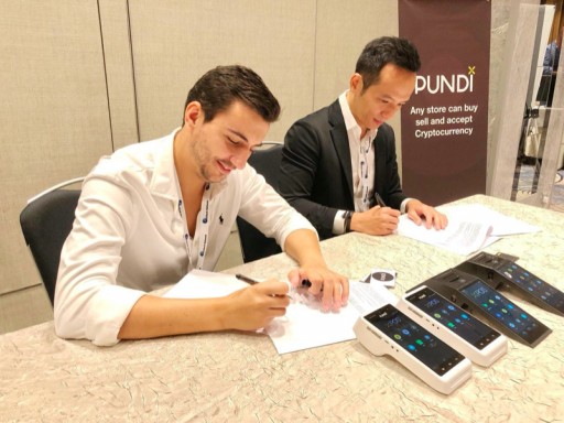 World's Leading Cryptocurrency Payment Platform UTRUST Join Forces With Pundi X in Singapore