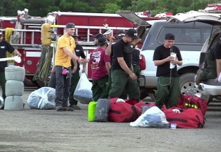 Volunteer Ministers helping at the Carr Fire 