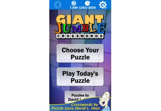 Giant Jumble Crosswords App