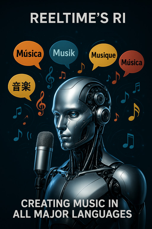 ReelTime's (RI) Revolutionary Music Generator Now Available to the Public Allowing Commercial Audio Production Capabilities in Most Languages to the RI Community