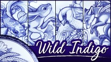 Wild Indigo Dinner Plate Designs