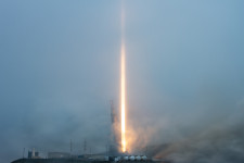 Transporter-14 departs Vandenberg Space Force Base with GHGSat satellites on board