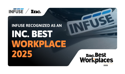 INFUSE Named to Inc.'s 2025 Best Workplaces List
