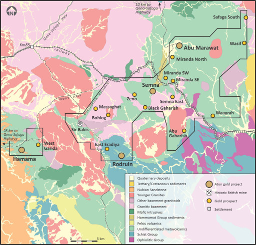 Aton Reports the Final RC Drill Results from its New Semna Drill Discovery, Including 50.07 g/t Au Over an Interval of 6 Metres from Drill Hole SMP-016
