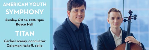 Newly-Appointed Music Director of the American Youth Symphony Conducts Free Concert at UCLA's Royce Hall