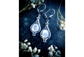 Victorian Moonstone Earrings
