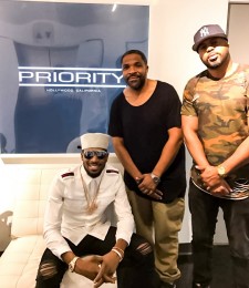 D'Banj, Fuzzy West and Serge Durand