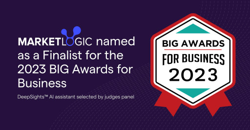 Market Logic Software Named as a Finalist for the 2023 BIG Award for Business by Business Intelligence Group