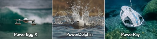 PowerVision's Line of Smart Waterproof Drones Has Users Covered -  On, Below, or Above Water