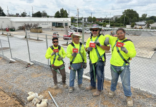 Caught Working Safe Award for Rio Grande Fence Co. of Tennessee Employees on Truck #15