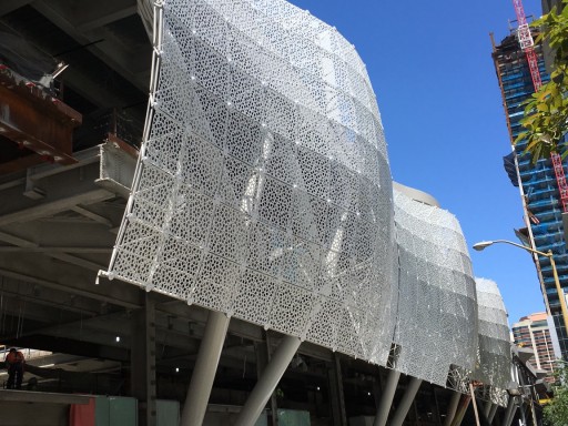 Architectural Space Frames Define Distinctive Look of San Francisco's Transbay Transit Center