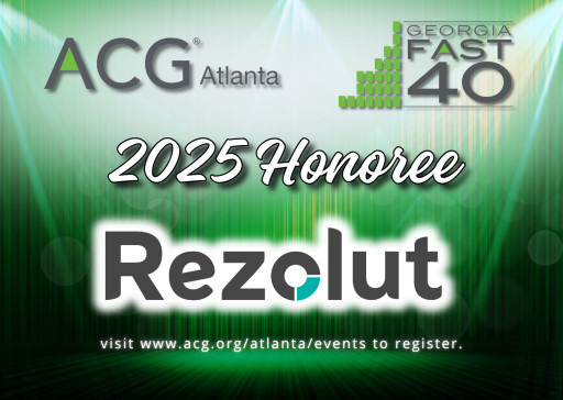 Rezolut Recognized Among Georgia's Fastest-Growing Companies by ACG Atlanta