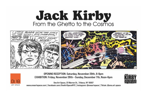 The Jack Kirby Museum Returns to One Art Space, Tribeca, New York