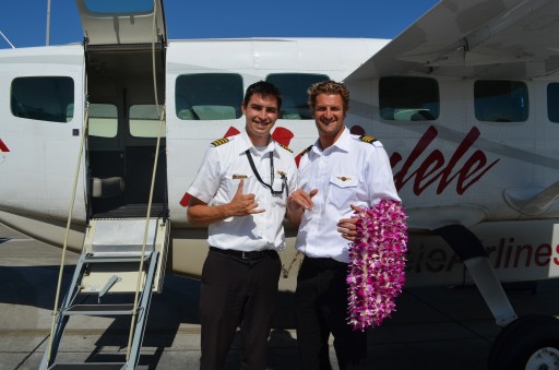 Mokulele Lei's Passengers on King Kamehameha Day in California