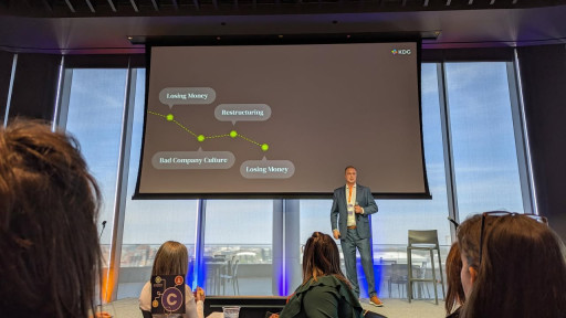 Kyle David of KDG Shares Power of Meaningful Workplace Connection at Small Giants Summit
