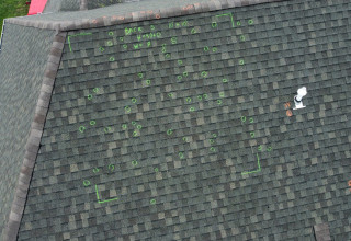 Hail Impacted Roof