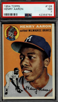 1954 Topps Hank Aaron