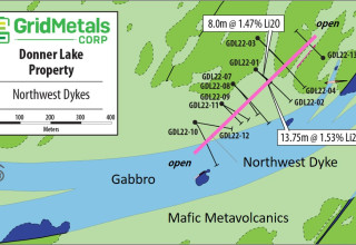 Grid Metals Corp., Tuesday, April 5, 2022, Press release picture