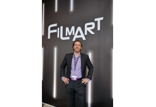 Brandon Blake, CEO of ideaPledge.com speaking at the Hong Kong FILMART