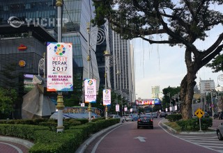 Street Pole Advertising LED Display