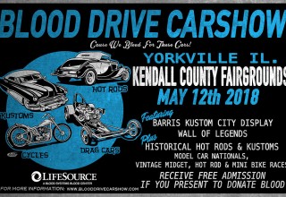Blood Drive Car Show with American Red Cross