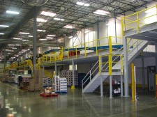 Mezzanine Storage Solution