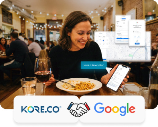 The Collaboration Between Kore.co and Reserve With GOOGLE to Revolutionize Table Reservations