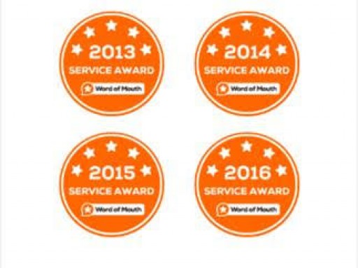 Debt Fix Wins Word of Mouth Online Service Award for 2016